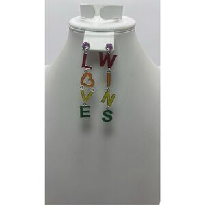 “Love Wins” Rainbow 🌈 Pride‎ Earrings